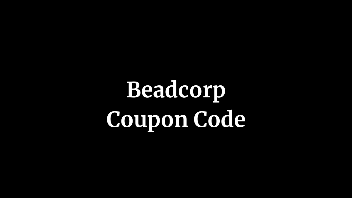 Beadcorp Coupon Code